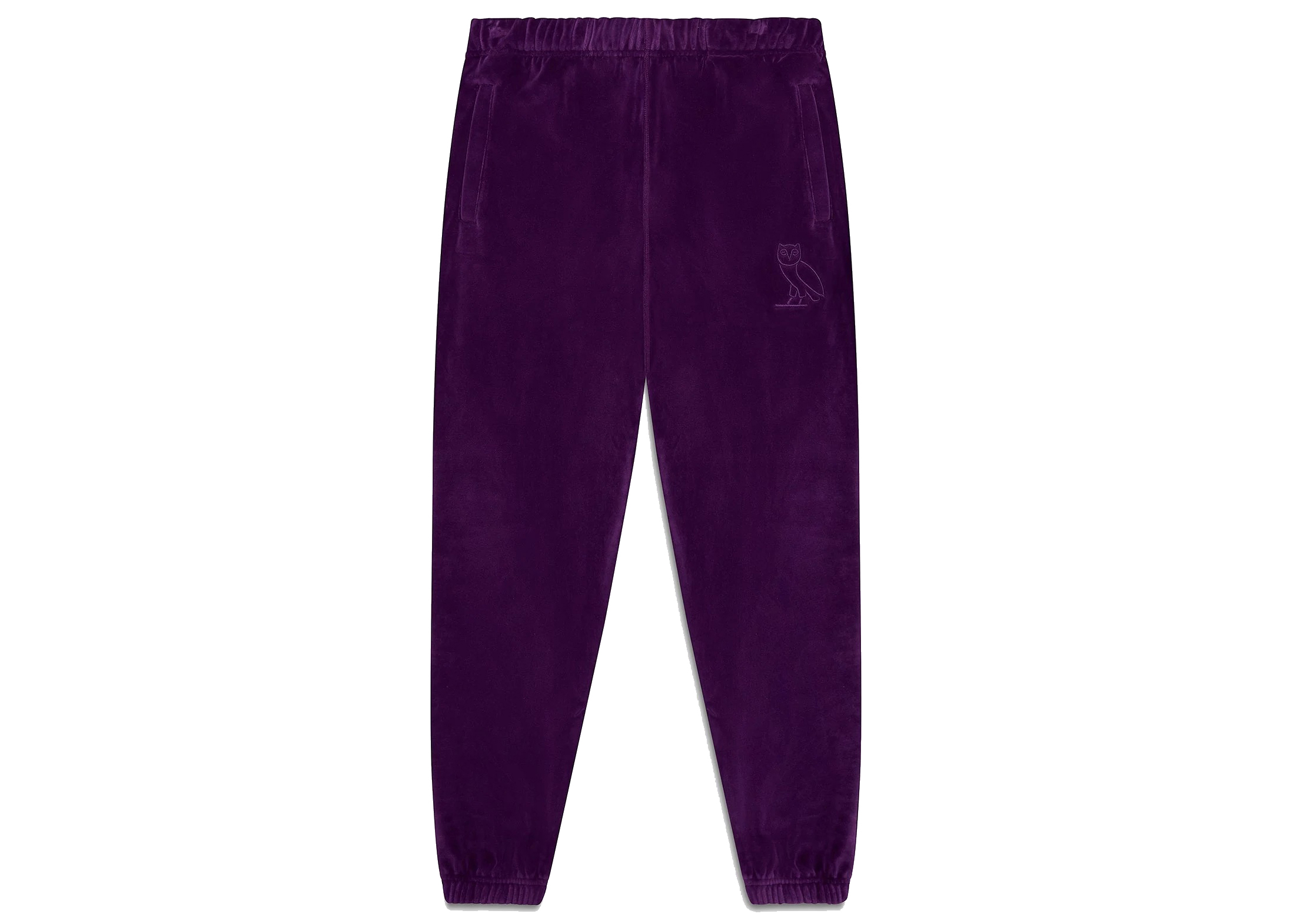 Supreme Studded Velour Track Pant Burgundy Men's - FW22 - US