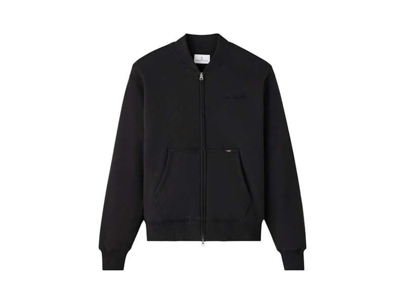 OVO Waffle-Lined Track Jacket Black