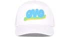 OVO Watercolour Snapback White