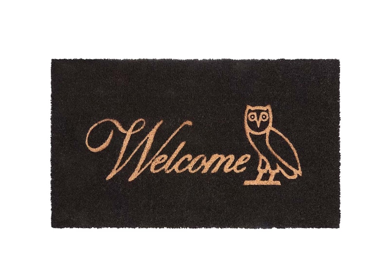 Stussy welcome discount mat black