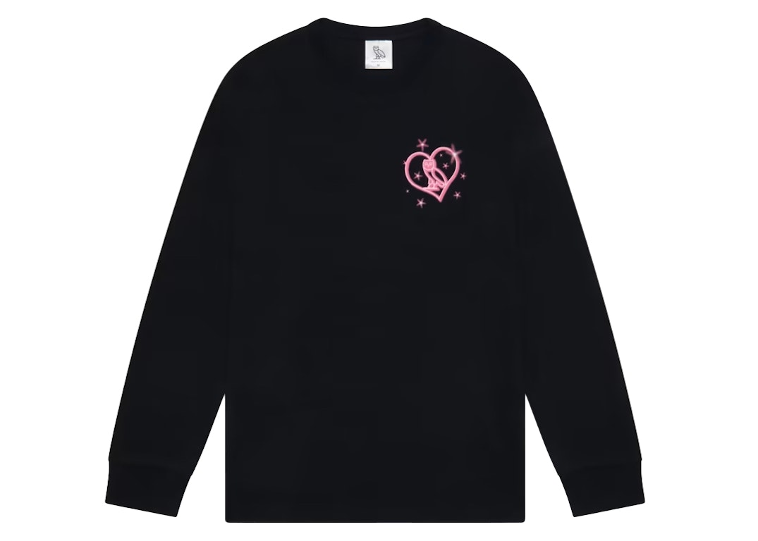 Pre-owned Ovo With Love L/s T-shirt Black
