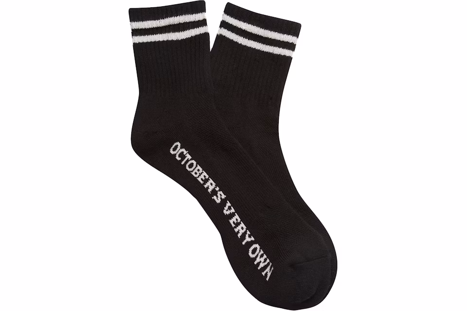 OVO Womens Ankle Sock Black