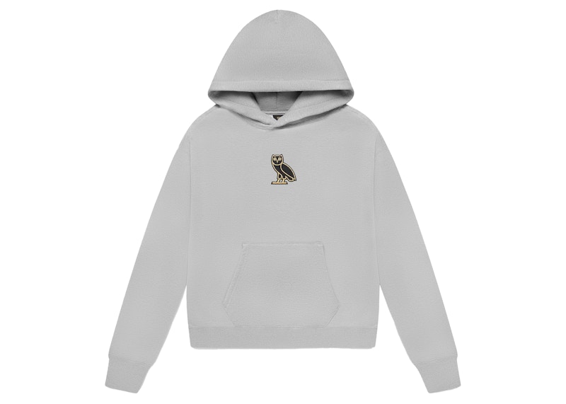 OVO Womens Classic Owl Hoodie Heather Grey - FW21 - US