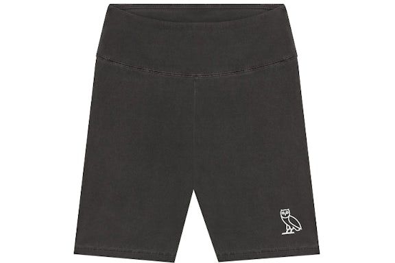 OVO Women's Garment Dye Bike Short (SS22) Black