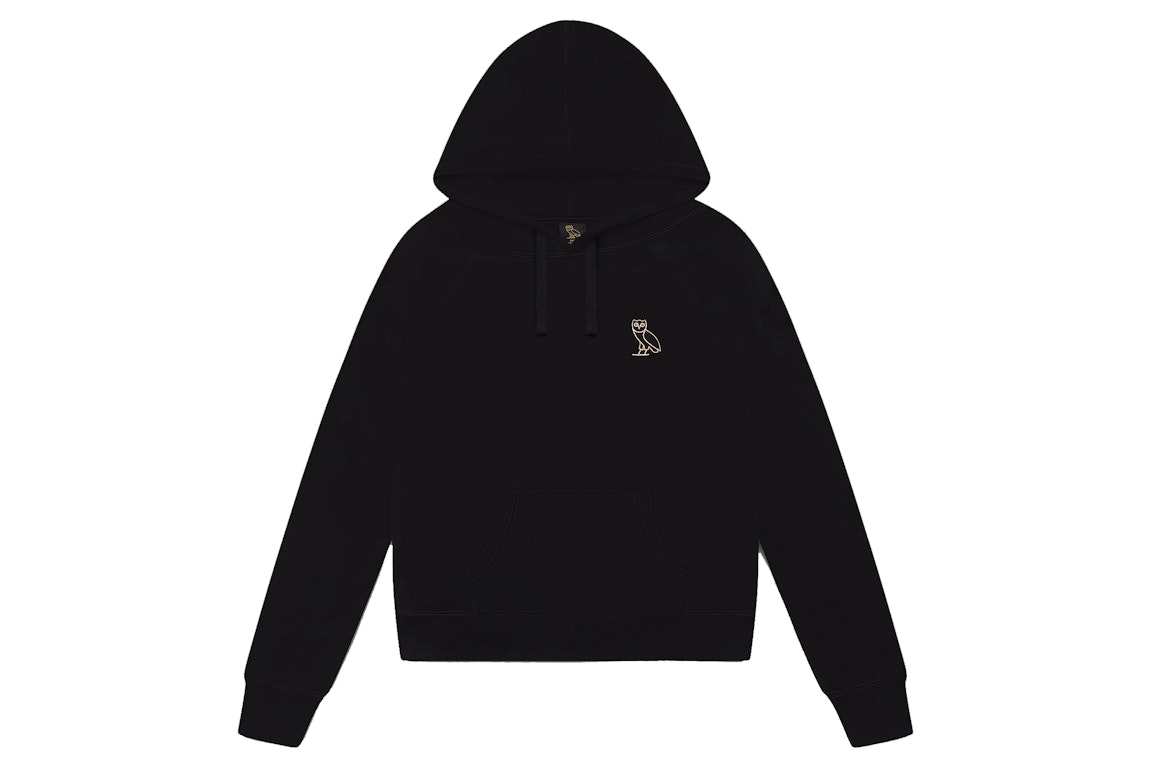 Pre-owned Ovo Womens Knit Hoodie Black
