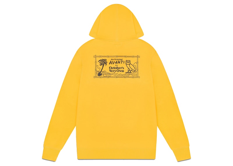 Ovo store yellow hoodie