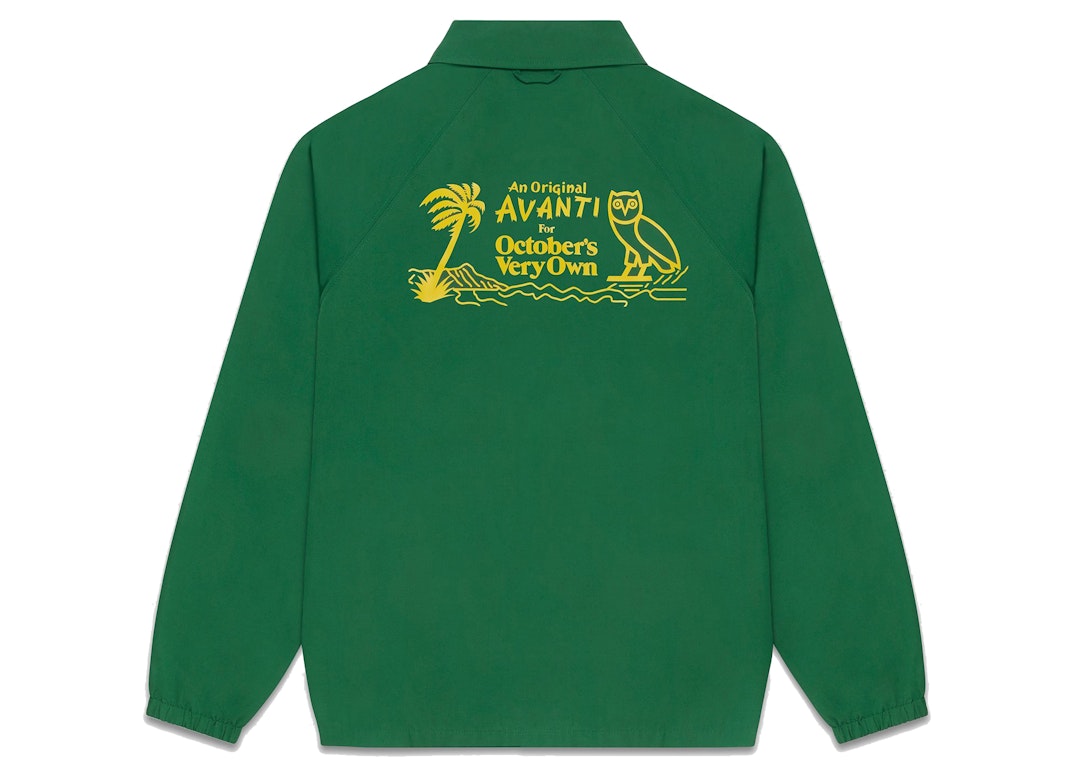 Pre-owned Ovo X Avanti Souvenir Jacket Green