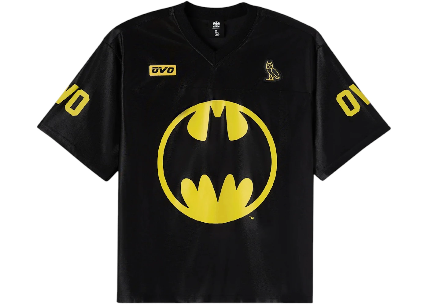 OVO x Batman Football Jersey Black