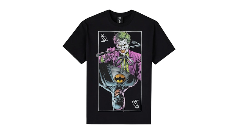 OVO x Batman The Joker Mirror Tee Black Men's - SS26 - US