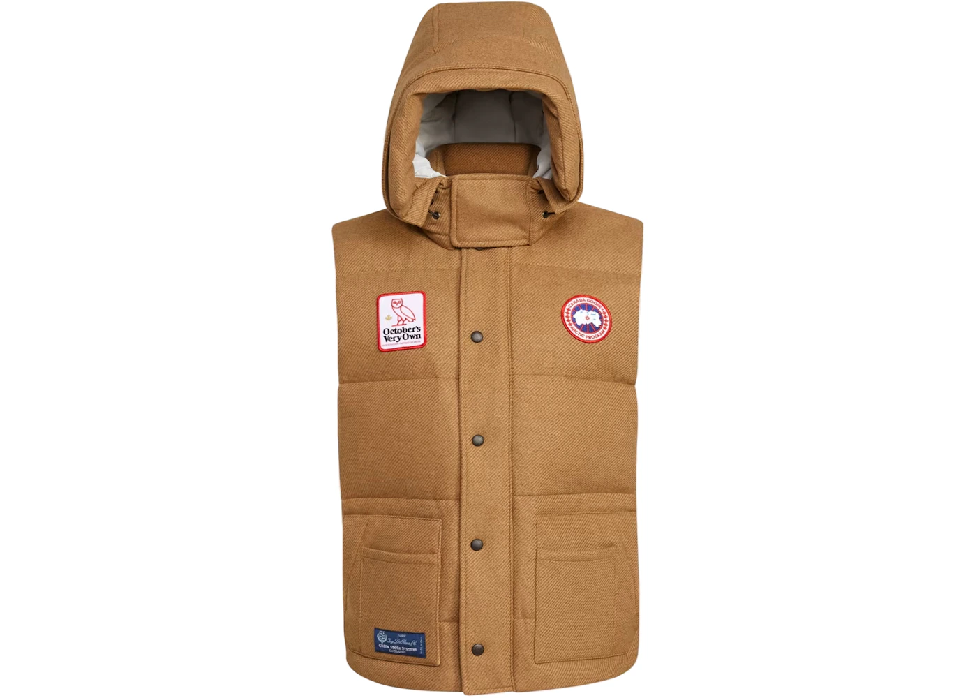 OVO x Canada Goose Freestyle Vest Camel Men's - FW22 - US