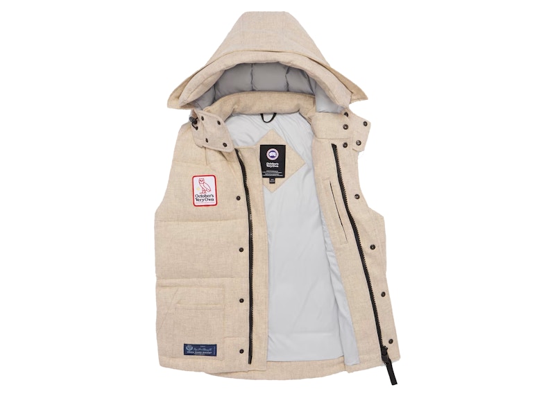 Canada goose vest discount beige