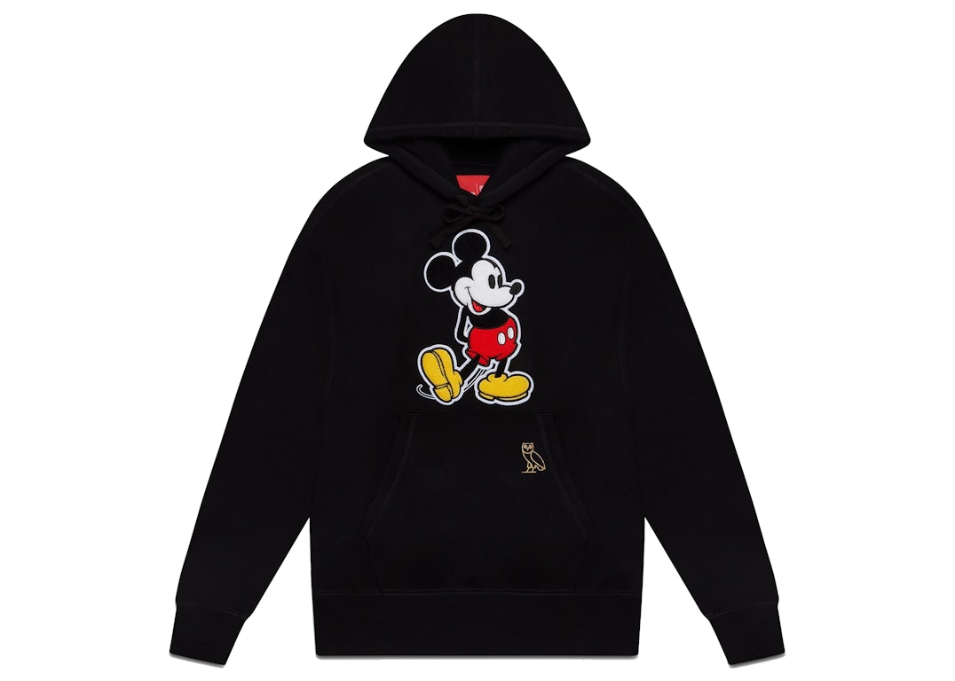 Pre-owned Ovo X Disney Classic Mickey Hoodie Black