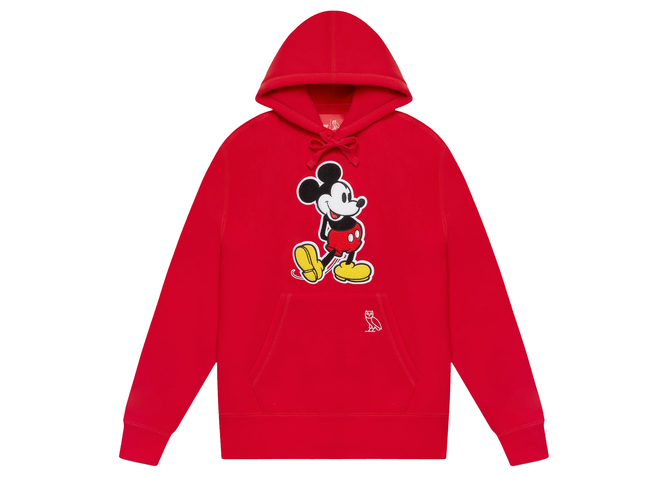 OVO x Disney Classic Mickey Hoodie Red - SS22