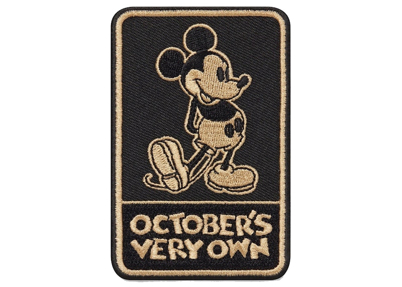 OVO x Disney Classic Mickey Patch Black - SS22 - US