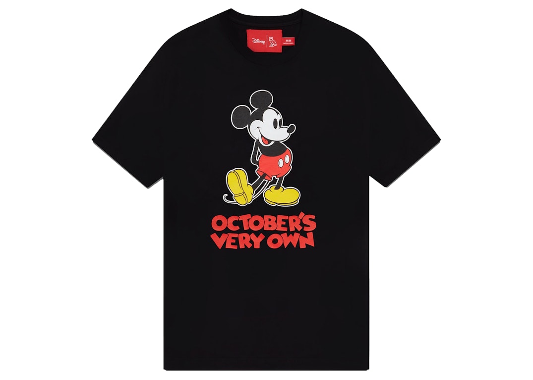 Pre-owned Ovo X Disney Classic Mickey T-shirt Black
