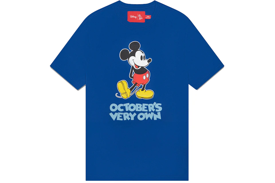 Ovo X Disney Classic Mickey T Shirt Royal Blue Ss22 Ovo X Disney Classic Mickey T Shirt Royal Blue Ss22