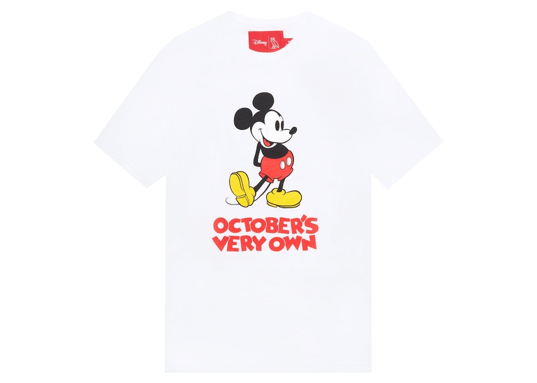 Pre-owned Ovo X Disney Classic Mickey T-shirt White