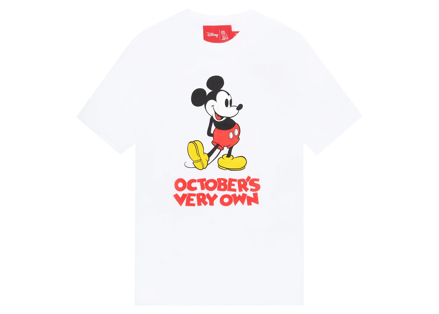 Ovo X Disney Classic Mickey T Shirt White Ss22 Ovo X Disney Classic Mickey T Shirt White Ss22