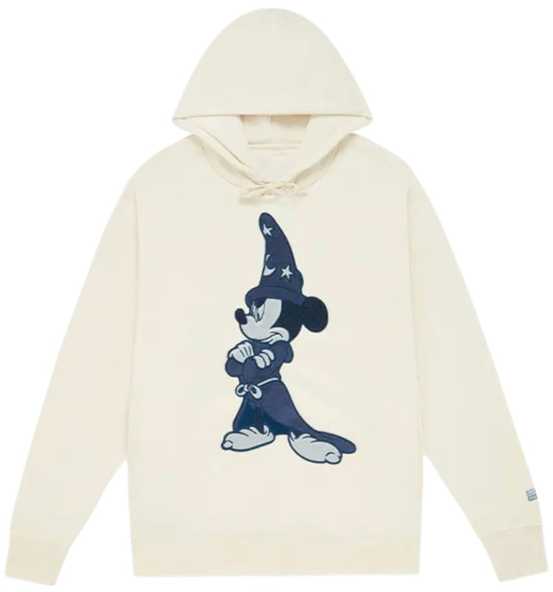OVO x Disney Mickey Mouse Fantasia Hoodie Cream Men's SS24 US