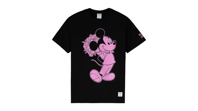 【OVO x Disney】コラボ☆VALENTINE'S T-SHIRT☆コットンTシャツ OVO x Disney Valentine's T-Shirt Black メンズ - SS25 - JP