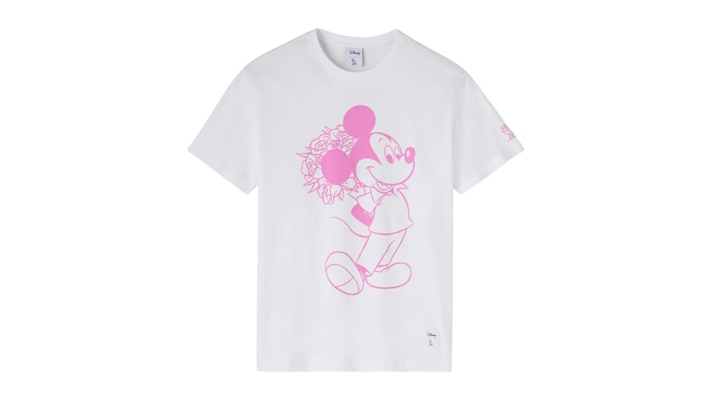 【OVO x Disney】コラボ☆VALENTINE'S T-SHIRT☆コットンTシャツ OVO x Disney Valentine's T-Shirt White Men's - SS25 - US