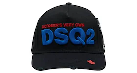 OVO x Dsquared Chenille Hat Black
