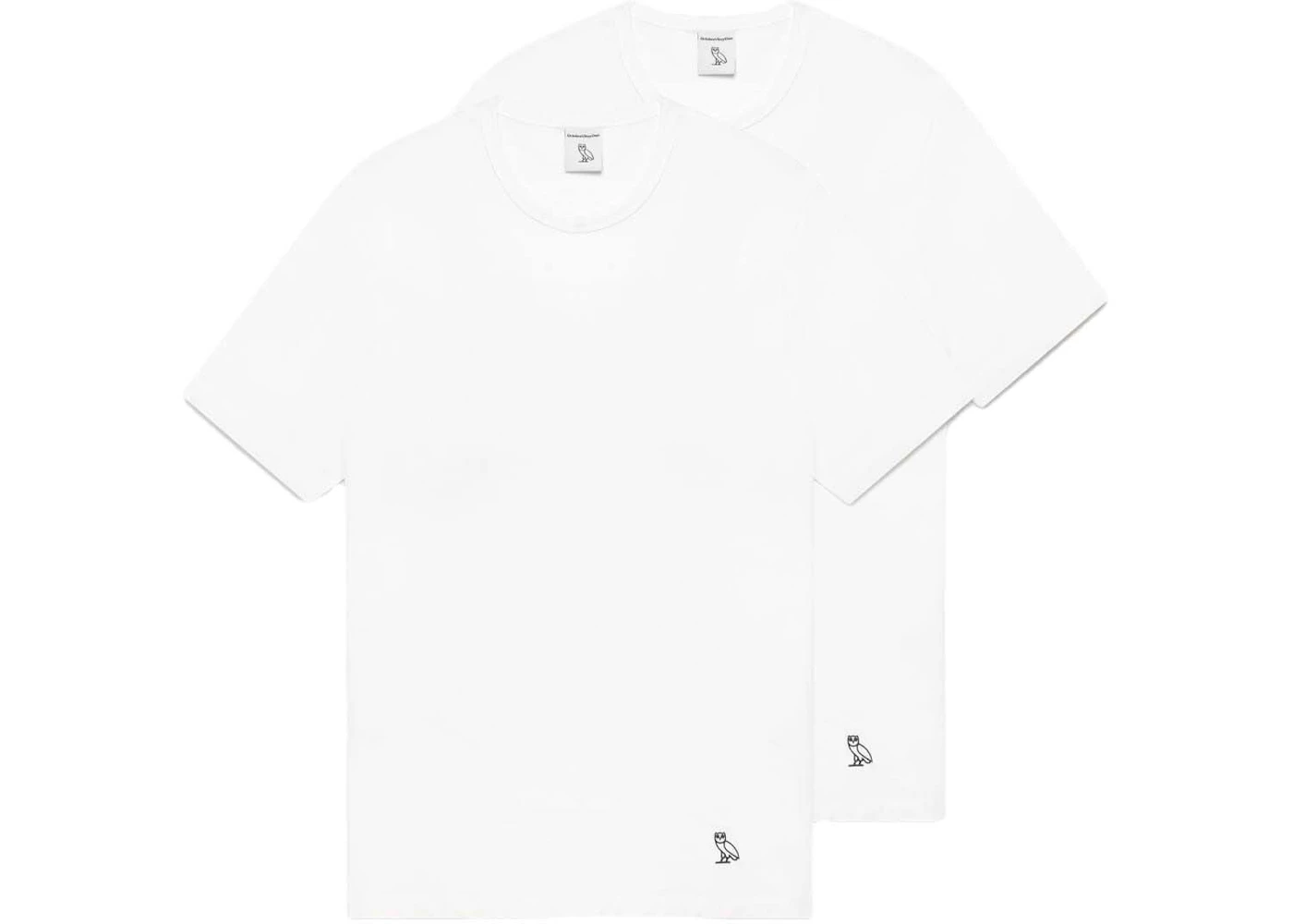 OVO x Essentials 2-Pack T-Shirt White Men's - SS23 - US