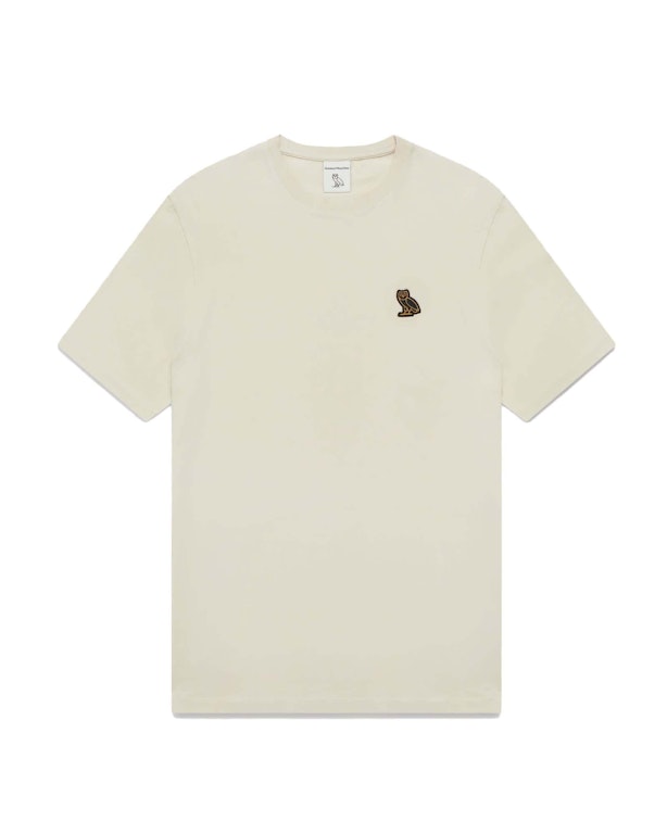 Pre-owned Ovo X Essentials T-shirt Oatmeal