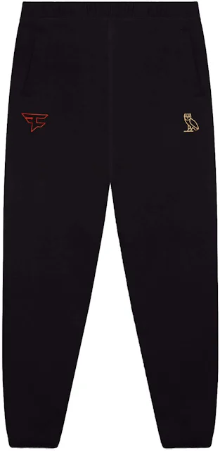 OVO Washed Black Sweatpants – Soles District