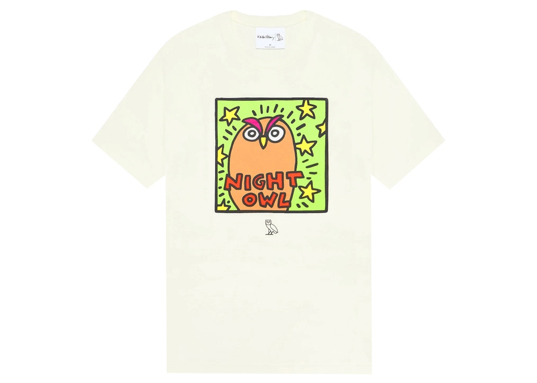 Pre-owned Ovo X Keith Haring T-shirt Cream