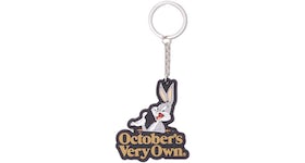 OVO x Looney Tunes Bugs Bunny Keychain Black
