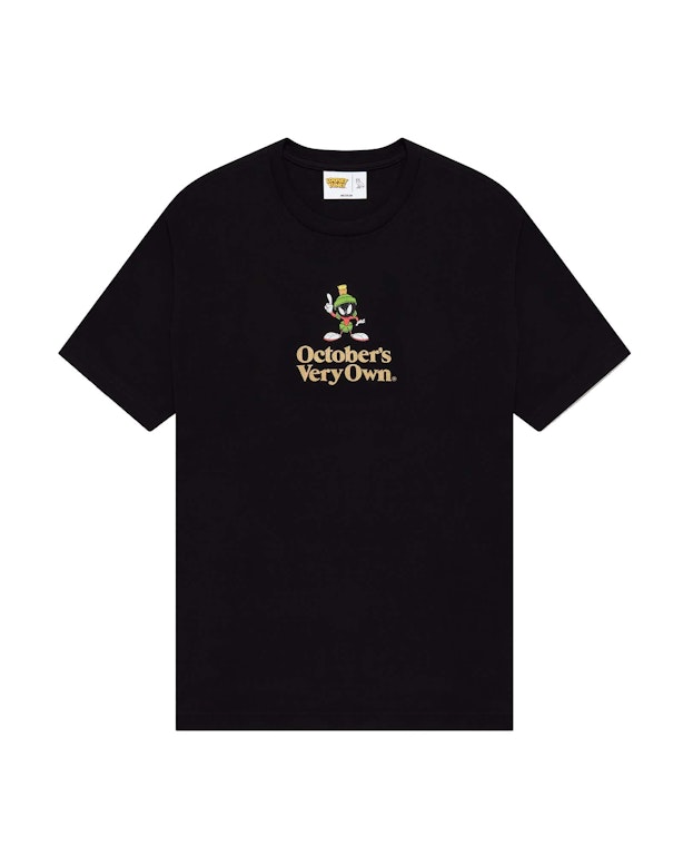 Pre-owned Ovo X Looney Tunes Marvin The Martian T-shirt Black