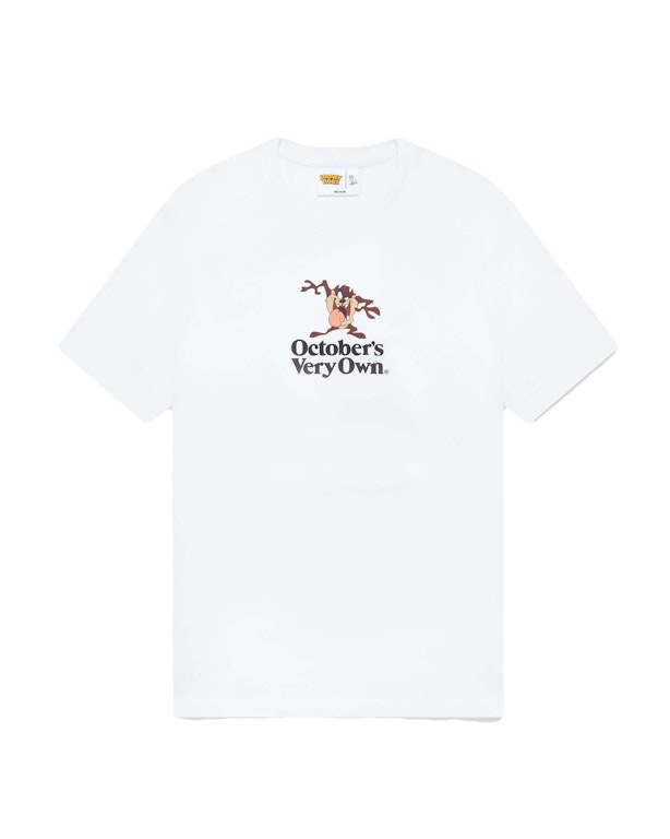 Pre-owned Ovo X Looney Tunes Tasmanian Devil T-shirt White