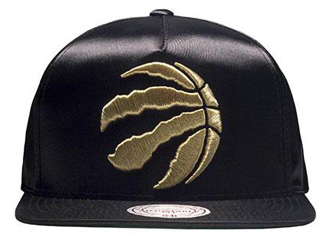 Pre-owned Ovo X Mitchell & Ness Raptors Logo Hat Black