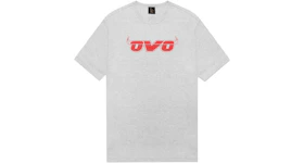 OVO x NBA Bulls T-shirt Heather Grey