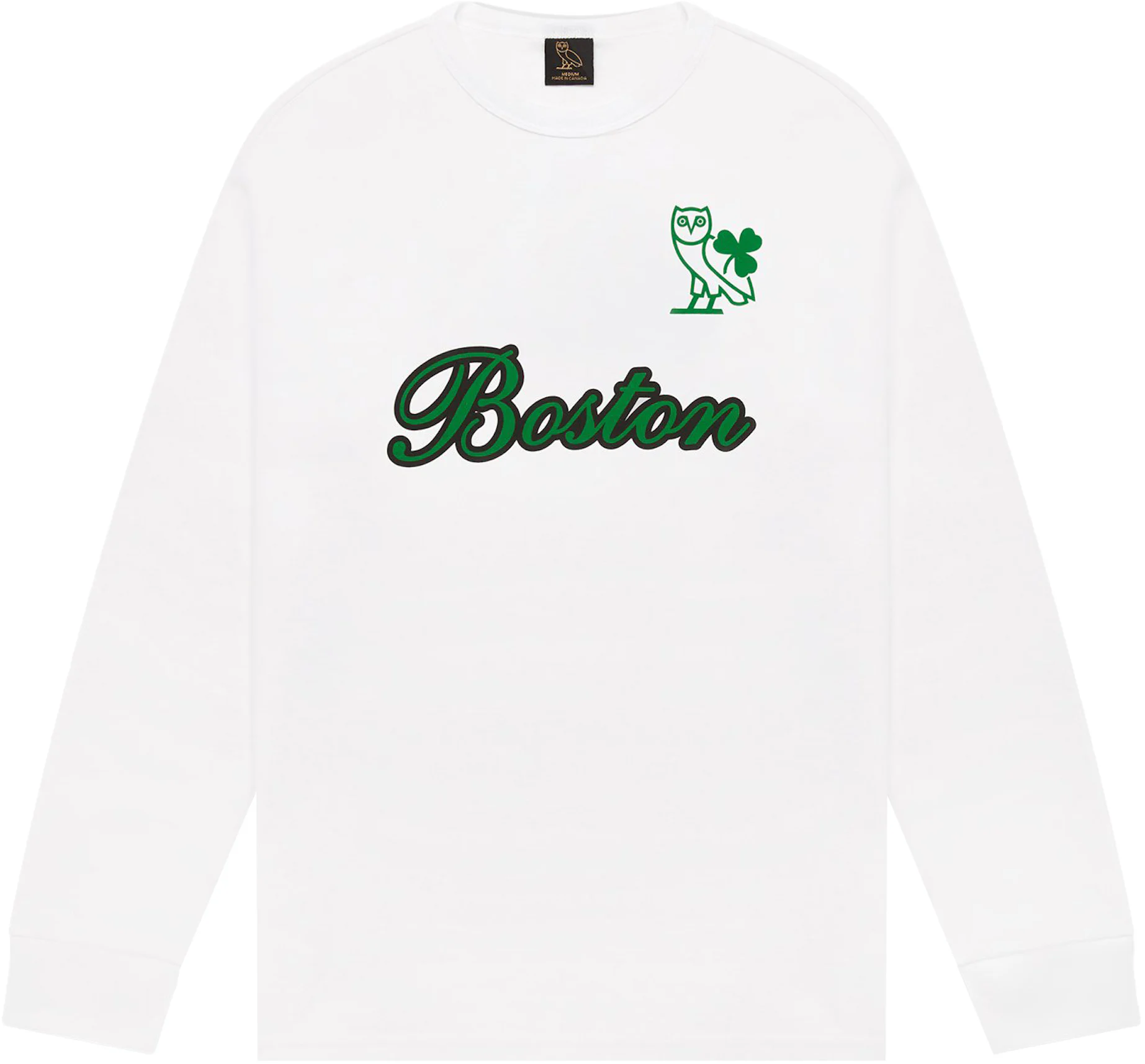 NBA Boston Celtics Men's T-Shirt Supreme Long Sleeve Pullover Tee