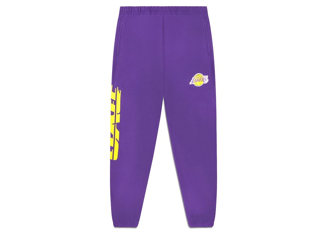 Pre-owned Ovo X Nba Lakers Fleece Pant Purple