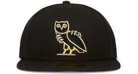 OVO x NBA Raptors New Era 59Fifty Fitted Hat Black