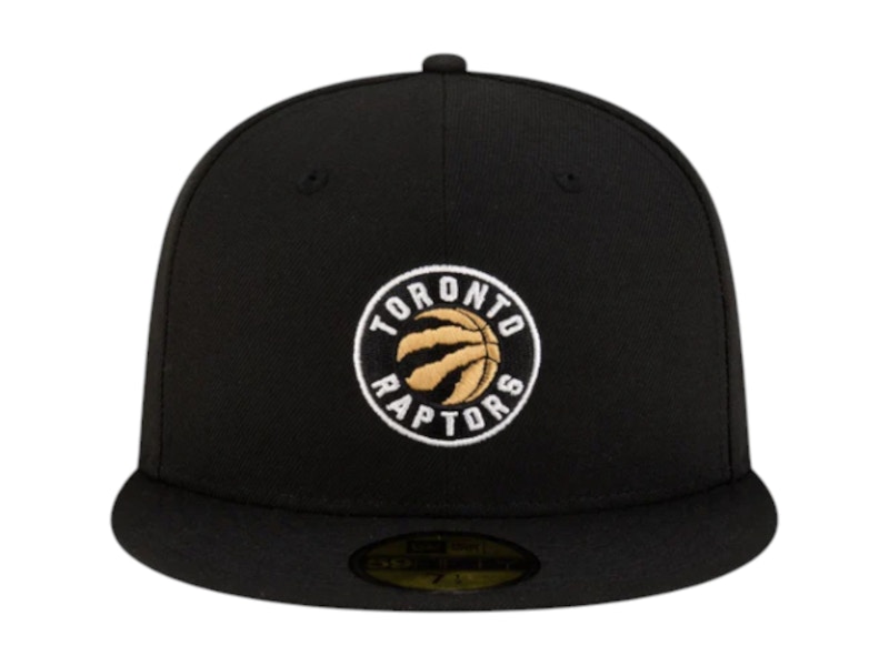 Pre-owned Ovo X Nba Toronto Raptors 59fifty Fitted Hat In Black