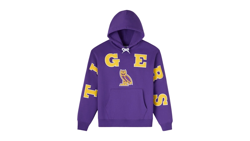 OVO x NCAA LSU Tigers Hoodie Purple メンズ - SS25 - JP