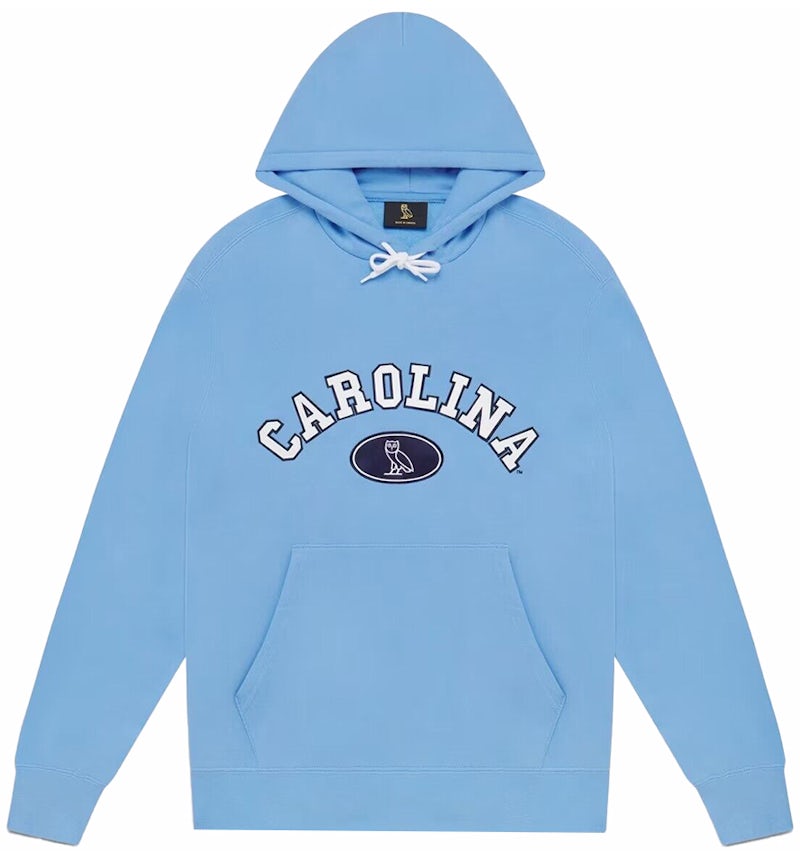 OVO x NCAA North Carolina Tar Heels Hoodie Blue Men's FW23 US