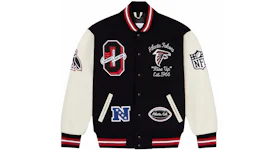 OVO x NFL Atlanta Falcons Varsity Jacket Black