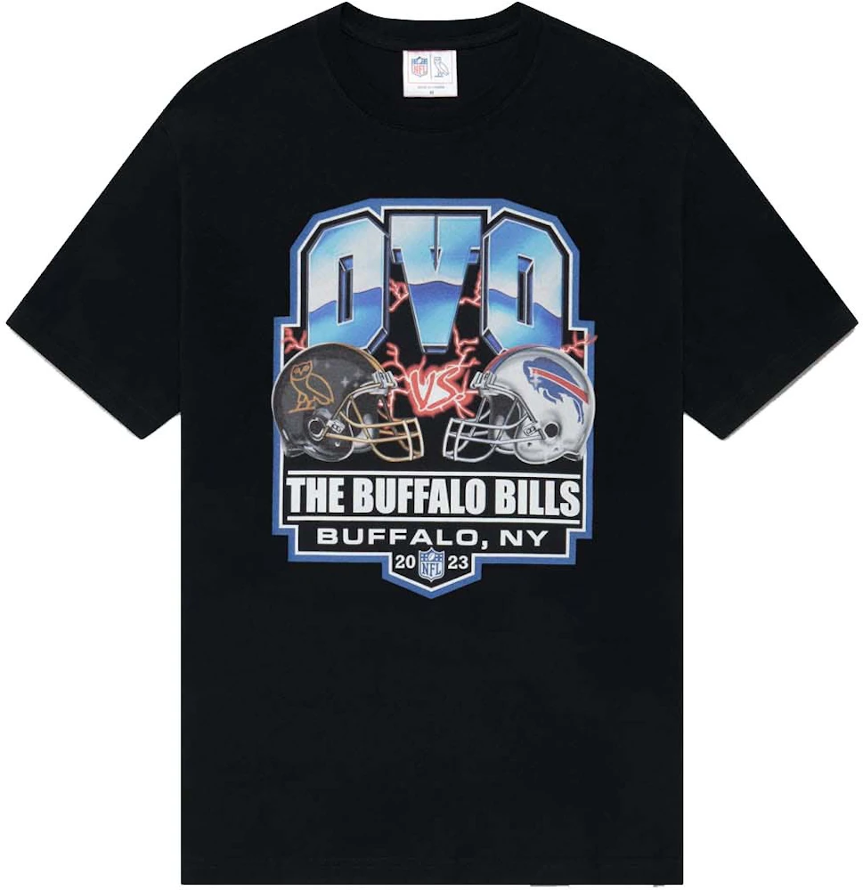 OVO x NFL Buffalo Bills Game Day T-Shirt Black - SS23 Men's - US