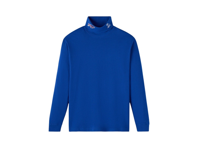 OVO x NFL Buffalo Bills Heavyweight Turtleneck Blue Men's FW24 US