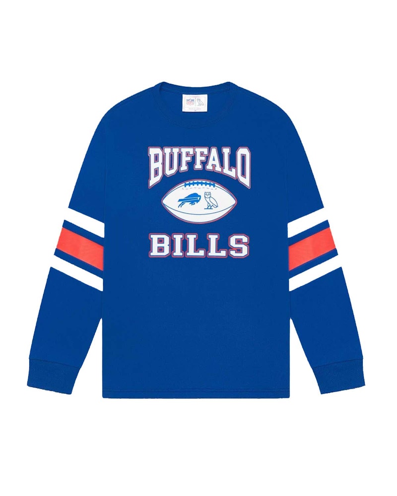 OVO X NFL Buffalo Bills Longsleeve T-Shirt Blue - SS23 - DE