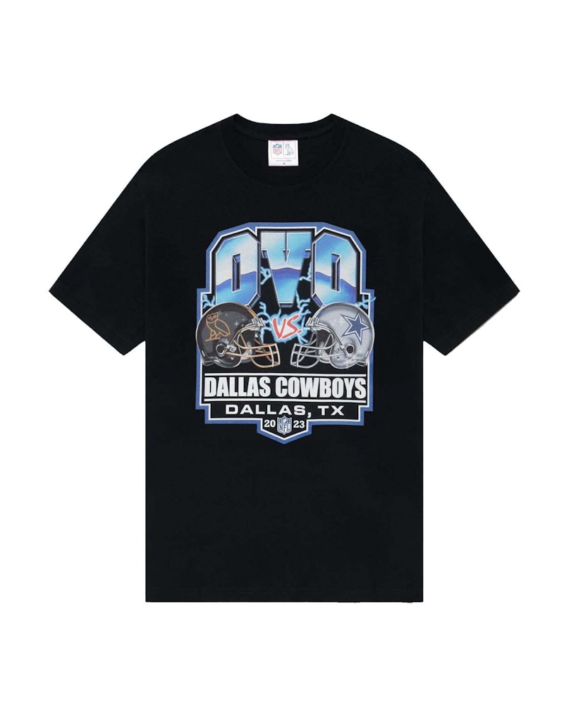 OVO x NFL Dallas Cowboys Game Day T-Shirt Black Men's - SS23 - US