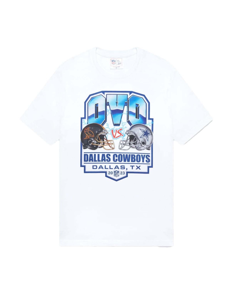 OVO x NFL Dallas Cowboys Game Day T-Shirt White Men's - SS23 - US