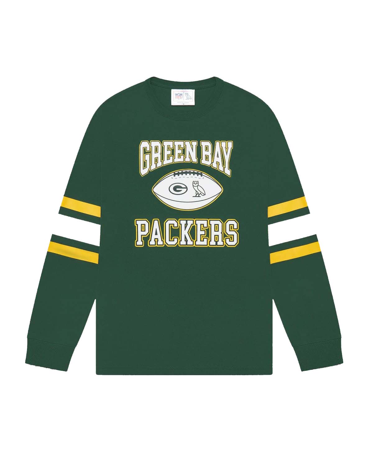 OVO x NFL Green Bay Packers Longsleeve T-Shirt Green Men's - SS23 - US