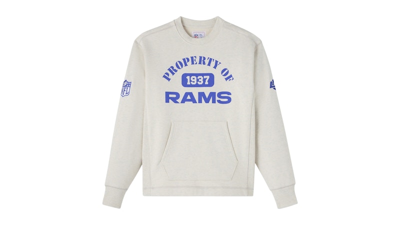 OVO x NFL LA Rams Crewneck Sweatshirt Gray