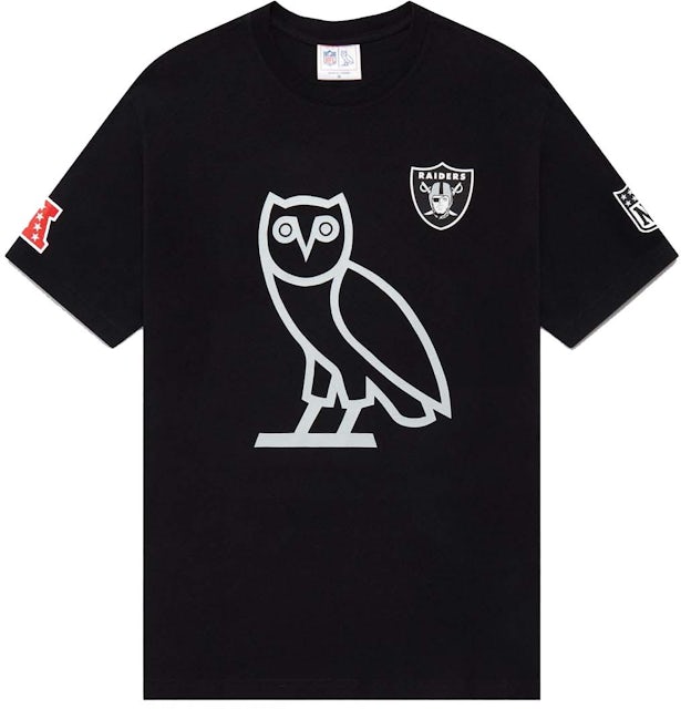 OVO x NFL Las Vegas Raiders OG Owl T-Shirt BlackOVO x NFL Las Vegas Raiders  OG Owl T-Shirt Black - OFour